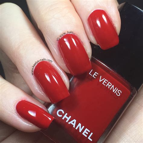 chanel nail polish red clear|Chanel nail polish afterglow.